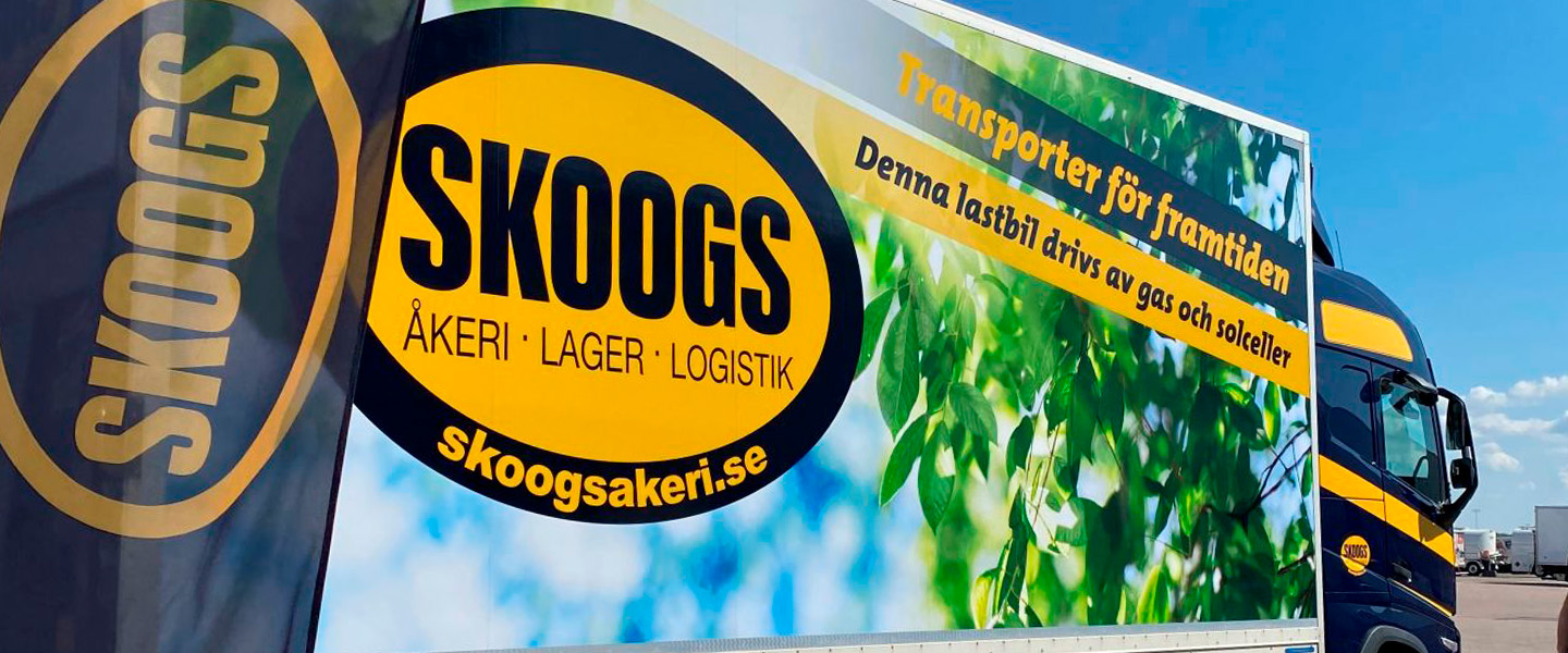 Skoogs hydrogen and solar truck